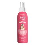 Perfume Pet Clean Fêmea Para Cães E Gatos - 120 Ml