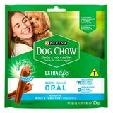 Petisco Nestlé Purina Dog Chow Oral Extra Life Cães Adultos Raças Minis &amp; Pequenas 105 G - 7 Unidades