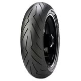 Pneu Traseiro Para Moto Pirelli Aro 17 150/60r17m Ctl 66hr Diablo Rosso 3-r Preto