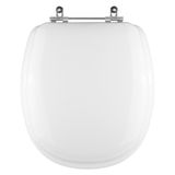 Assento Sanitário Almofadado Aspen Branco Para Bacia Deca