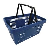 Cesta Plástica P/ Supermercado Azul - Amapá