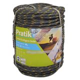 Corda Pratik Trançada Pet Cinza Rolo 12mm X 117m