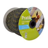 Corda Pratik Trançada Pet Cinza Carretel 8mm X 233m