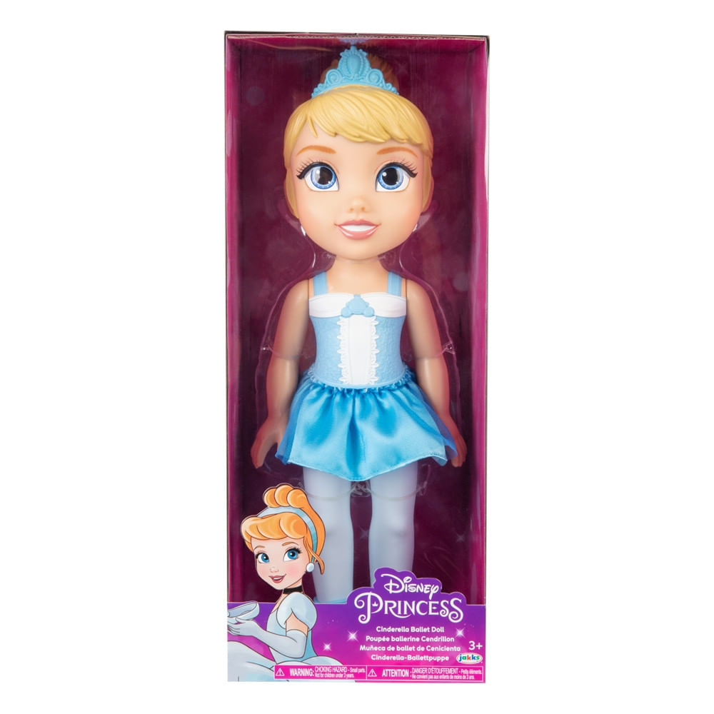 Boneca Princesas Disney Cinderela Bailarina Multikids - Br2207