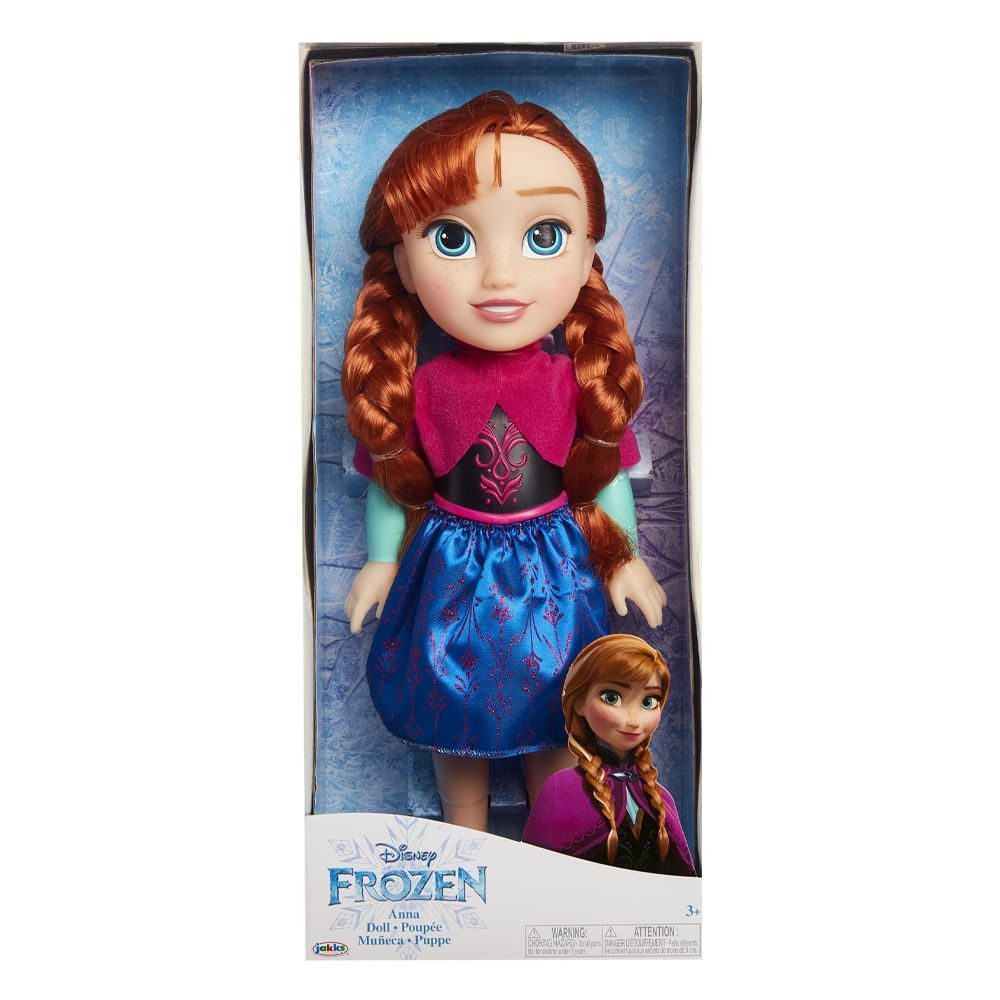 Boneca Princesa Disney Anna Frozen 38cm Multikids - Br2209