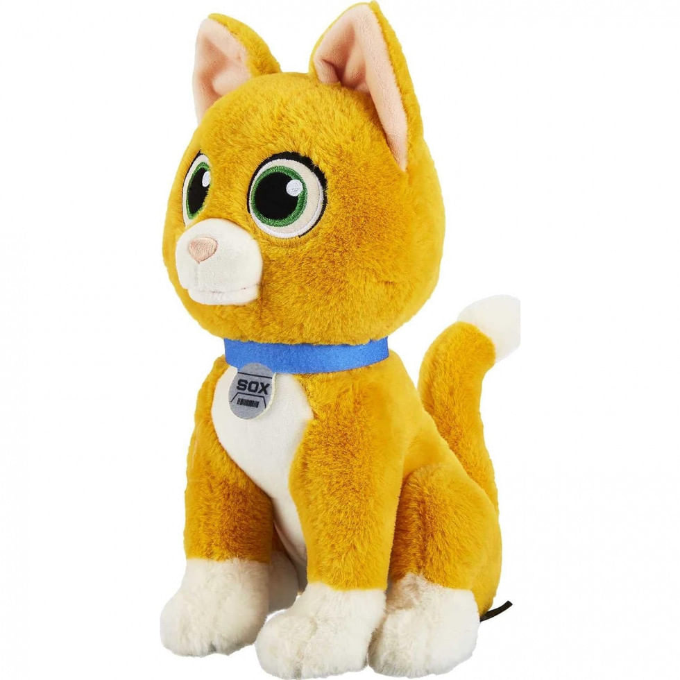 Disney Pixar Pelucia Sox Gato Robo Para Criancas A Partir De 3 Anos, Mattel Lightyear Toys Hhc70, Amarelo