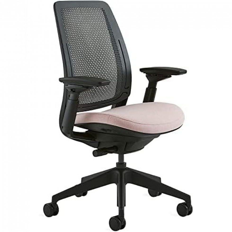 Cadeira De Escritorio Ergonomica Giratoria E Ajustavel, 2, Steelcase Series 2 Gr Pink Lemonade, Rosa