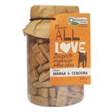 Biscoito Orgânico All Love Manga &amp; Cenoura Para Cães - 200 G