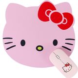 Mouse Pad Ntseot Kawaii Hello Kitty Para Computador E Laptop Rosa