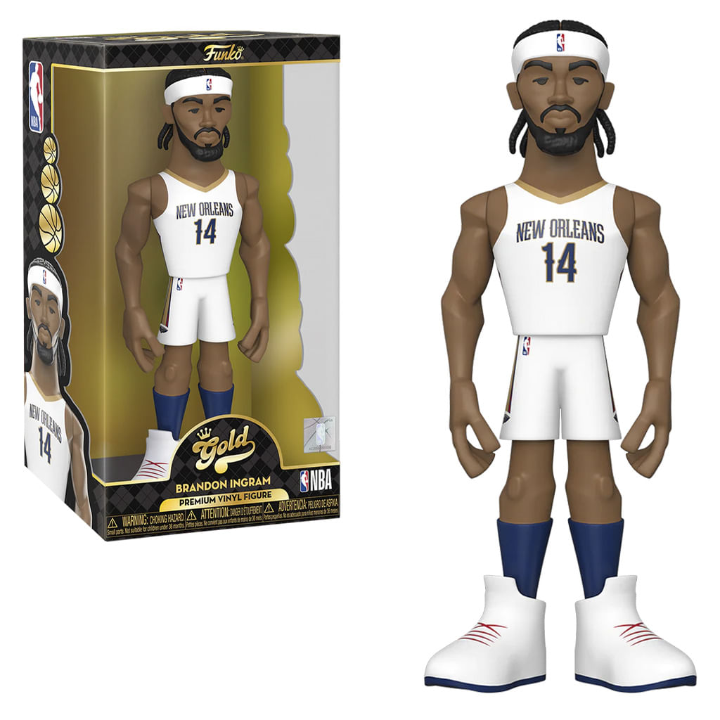 Funko Gold 12&quot; Nba - Brando Ingram 14 New Orleans