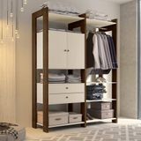 Módulo Closet Para Quarto Malbec - Off White