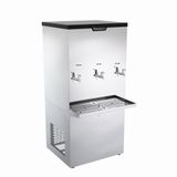 Bebedouro Refrigerado Industrial Inox De Coluna 100l 3 Torneiras Geladas Bi100l 127v - Venâncio 50688