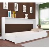 Cama de Solteiro Articulável Sun Art in Móveis Branco