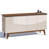 Aparador Para Sala Buffet Classic 1.6 Off White Freijó - Imcal