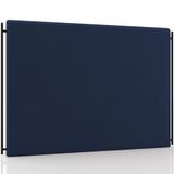 Cabeceira Cama Box Casal 140cm Estofada Goya P05 Veludo Azul Marinho - Lyam Decor