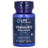 Vitamina B12 Metilcobalamina 1mg (60 Lozenges) - Life Extension