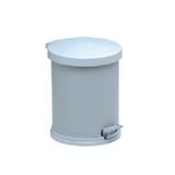 Lixeira Branca 5 Litros com Pedal Corpo e Tampa  - 3552