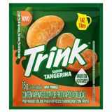 Refresco Em Pó Trink Tangerina 15g - Embalagem Com 15 Unidades