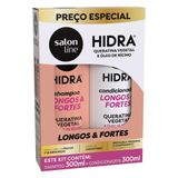 Shampoo+condicionador Salon Line Hidra Queratina E Oleo Ricino 300ml