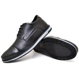 Sapato Social Oxford Masculino Cadarço Moda Elegante Calce Fácil Confortável