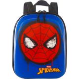 Lancheira Escolar Homem Aranha 3800ax23 Azul 27x22cm- Maxtoy