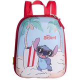 Lancheira Escolar Stitch Praia 3857ax24 27x22 Cm - Maxtoy