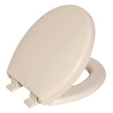 Assento Sanitário Astra Com Amortecedor Convencional Oval Bege Universal