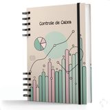 Caderno De Controle De Caixa Capa Dura Meu Controle Graphic