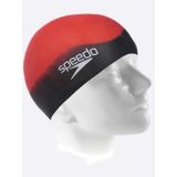 Touca De Natação Speedo Wave Cap - Vermelho/preto