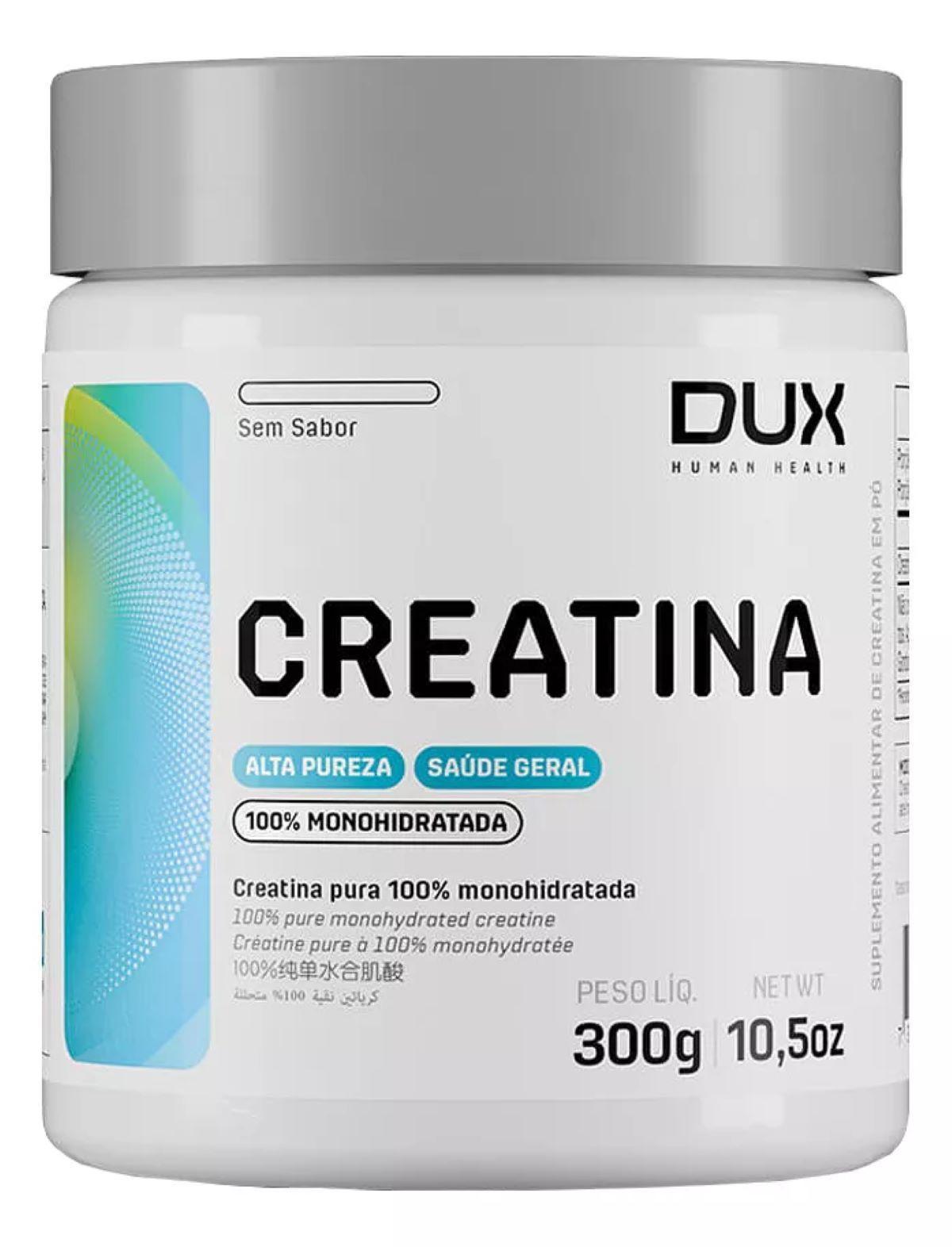 Creatina Monohidratada Pote 300g Dux Nutrition é boa?
