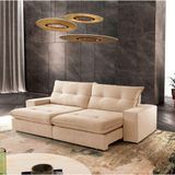Sofá Athenas Linho 02 Módulos 90 Cm B25cm Meu Sofá Online A294 Linho Creme