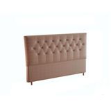 Cabeceira Turim Capitonê Casal 138 Cm Suede Meu Sofá Online Bege