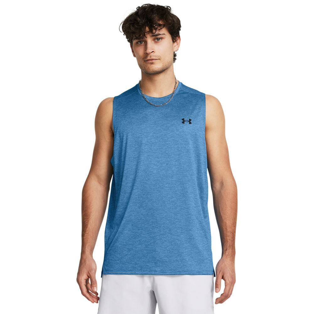 Regata De Treino Masculina Under Armour Tech Vent G Azul