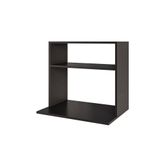 Suporte Microondas Com Nicho Porta Tempero Para Cozinha Louis 60cm M12 - D&#39;rossi Cor Preto