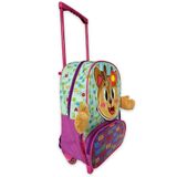 Mochila Infantil Escolar Rena Rodinha Rosa