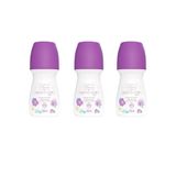 Desodorante Roll-on Giovanna Baby Fantasy 50ml - Kit C/3un