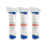 Algodao Apolo Discos 70g - Kit Com 3un