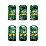 Aparelho De Barbear Bic Comfort 3 L4p3 Pele Sensivel-kit 6un