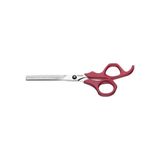 Tesoura Para Cabelo Tramontina Supercort Aço Inox Com Fio Desbaste E Cabo De Polipropileno Rosa 6&quot;