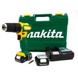 Parafusadeira Furadeira Impacto Com Bateria+carregado Makita