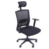 Cadeira para Escritório Presidente NR17 Office 3317 Or Design Preto