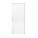 Porta Sanfonada PVC Polifort 210cmx60cm  Branco Neve