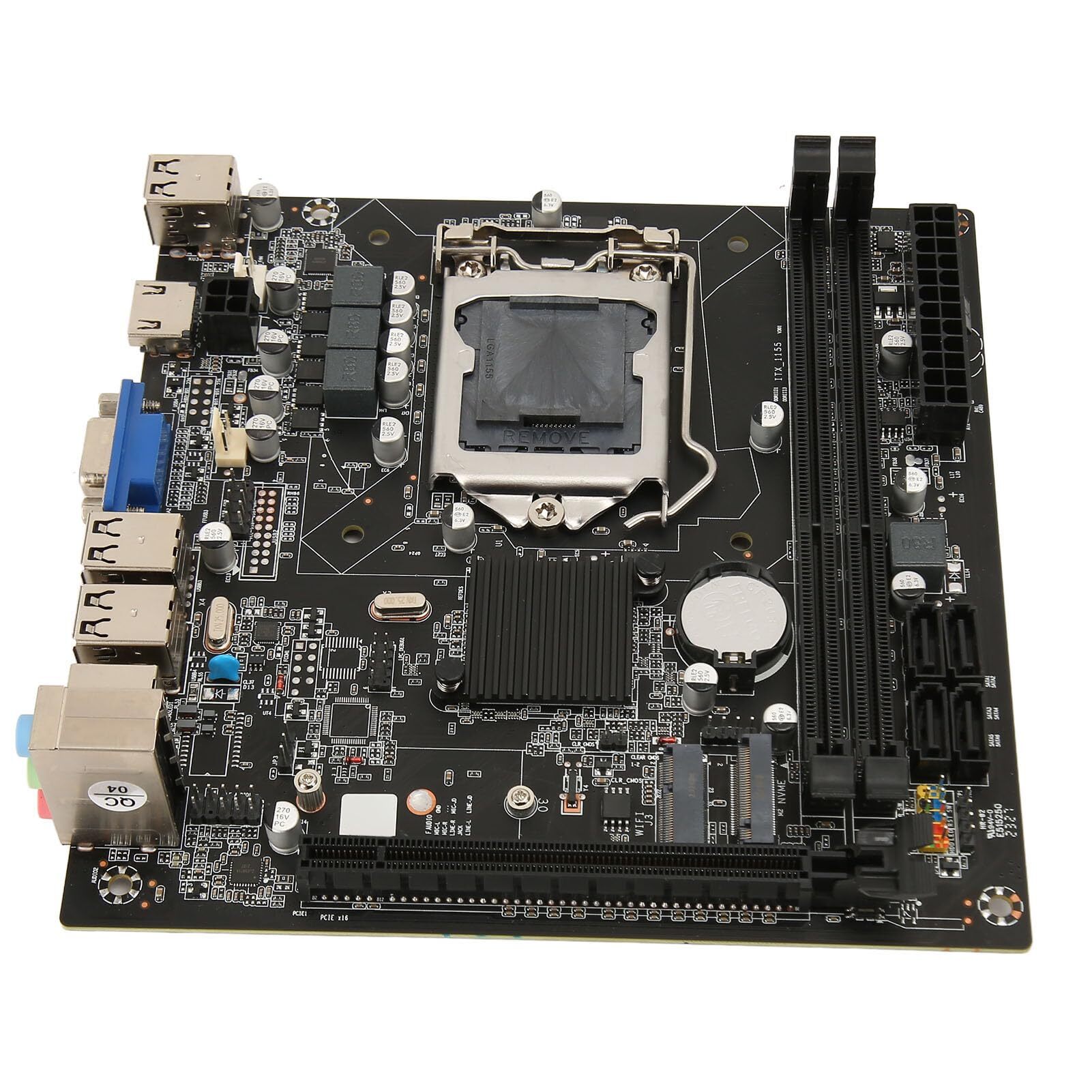 H61 V301 Placa-mãe Itx, Canal Duplo