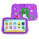 Tablet Dinossauro Infantil 10,1 Polegadas 8+256gb - Roxo