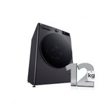 Lava e Seca Smart LG VC5 12kg Titanium com Inteligência Artificial AI DD CV3012MC5 110V