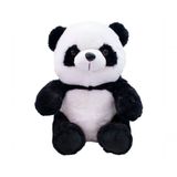 Urso Pelúcia Ursinho Panda Sentado 42cm Brinquedo