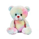 Urso Sentado Colorido 31cm - Pelúcia