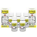 Kelldrin Sc 25 Kit 5 Unidades 30ml Inseticida Formula Concentrada Mata Escorpião Barata Aranhas Traças Pulgas Cupim