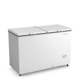 Freezer Horizontal Da420ift00 Chest Tech 417l Metalfrio Branco Bivolt