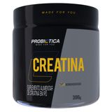 Probiótica Creatina Monohidratada E Micronizada Pura 300 G